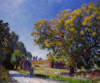 阿爾弗萊德 西斯萊 Fields around the Forest 阿爾弗萊德 西斯萊 Fields around the Forest